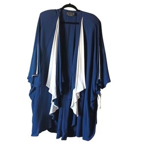 Spencer Alexis Woman Navy Blue Jacket size 16